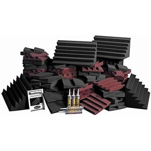 Auralex D108L DST Charcoal/Burgundy Roominator Sett.