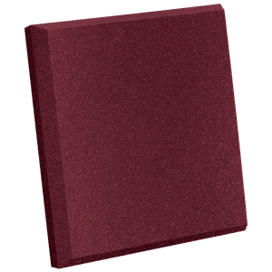 Auralex 5 cm Sonoflat 60x60 panel Burgundy