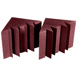 Auralex Mega LENRD Burgunder Bass Trap (2 i eska)