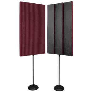 Auralex ProMAX V2 Panels, 2 - panels (Burgundy), 2 stativ