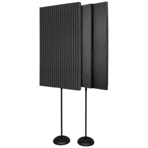 Auralex ProMAX V2 Panels, 2 - panels (Charcoal), 2 stativ