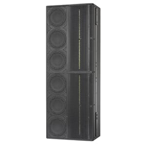 Alcons Full-range line-source column, 2x RBN1801 + 6x 6.5