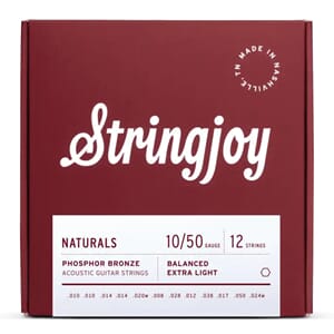 Stringjoy Naturals .010-.050 12-strengssett
