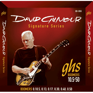 GHS David Gilmour Sig, Red 010-1/2-050