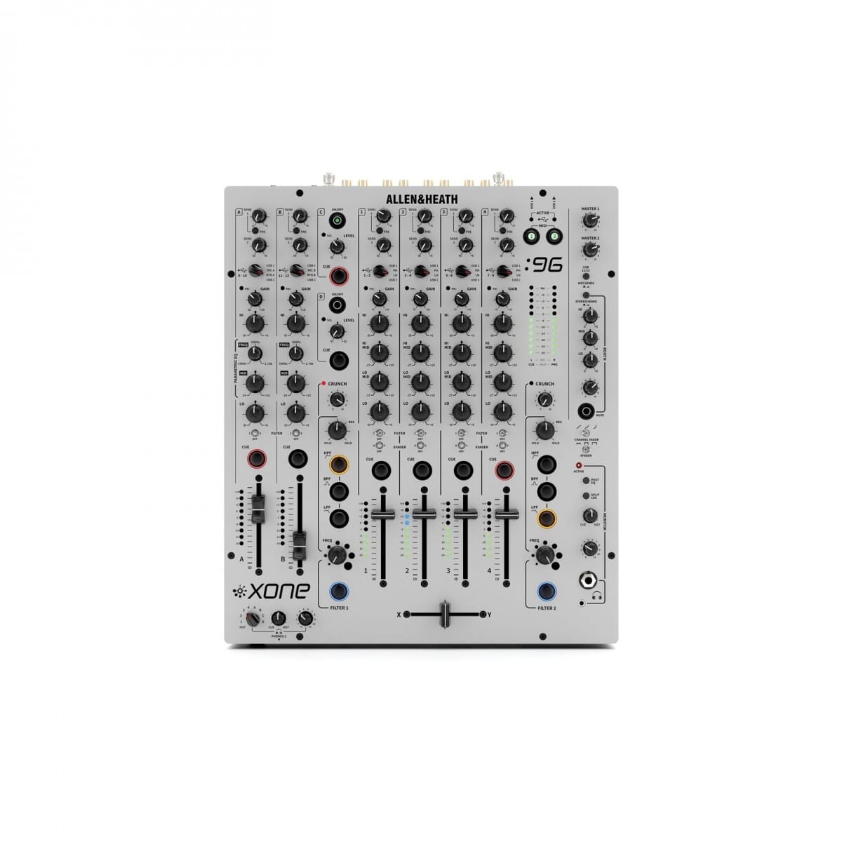 Allan & Heath XONE:96 Club and DJ mixer line faders - Lydproduksjon.com