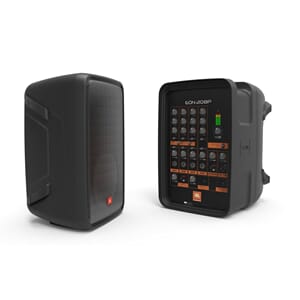 JBL EON208P Kompakt PA-Pakke 8 kanals mix, 2 høyt, 300W