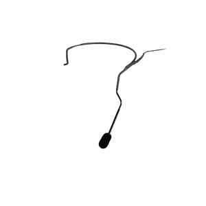 Shure WCM16 Hodebøyle hypercardioid condenser microphon