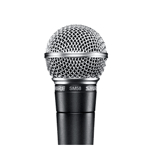 Shure SM58-LCE Cardioid Dynamic Microphone