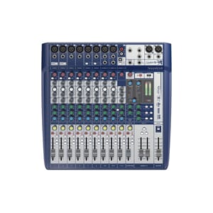 Soundcraft Signature 12/8mic, 3xEQ, 3 aux, Lexicon USB