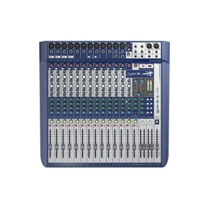 Soundcraft Signature 16/12mic, 4xEQ, 4 aux, Lexicon USB