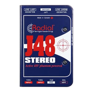 Radial Engineering J48 Stereo Aktiv Di Box