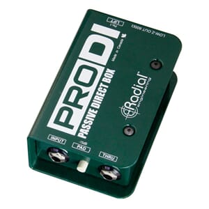 Radial Engineering Pro Di Passiv Di box med Radial trafo