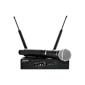 Shure QLX trådløs håndholdt mikrofon med SM58 kapsel