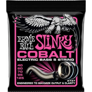 Ernie Ball EB2737 Cobalt Super Slinky Bass 5 strengs(45-120)