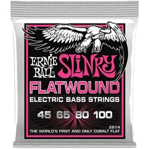 Ernie Ball EB2814 Flatw Cobalt Regular Slinky Bass (50-105)