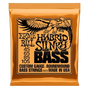 Ernie Ball Hybrid slinky bass strenger