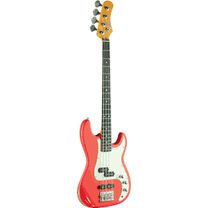 Eko VPJ280V-RELIC-RED elektrisk bassgitar