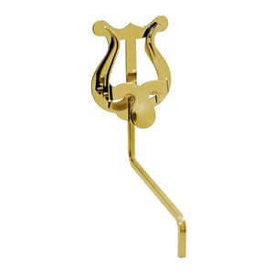 Riedl Noteholder/Lyre for Sax 312, Firkantig Bøyd Brass