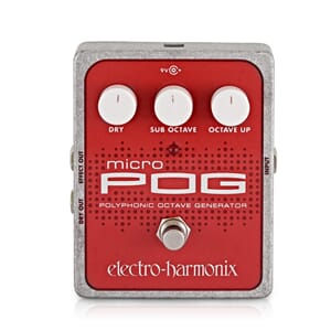Electro- Harmonix Micro Pog polyfonisk oktavpedal.