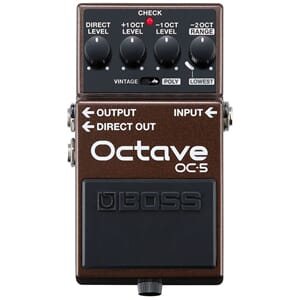 BOSS OC-5 POLYPHONIC OCTAVE PEDAL FOR GUITAR AND BASS