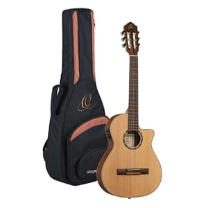 Ortega RCE125 3/4 Size, med mik, Slim neck m/bag