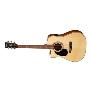 CORT AD880CE Left Hand NS Natural Satin m/Pickup
