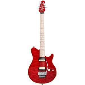 Sterling Gitar AX40 Transparent Red m/bag