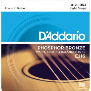 D`addario EJ16 12-53 Acoustic guitar (3 pck)