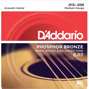 Daddario  EJ17 Acoustic Bronze  013-056