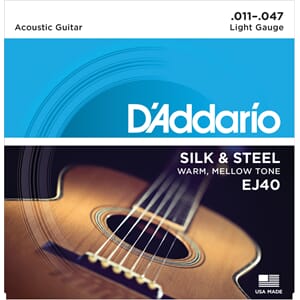 D'Addario EJ40 Silk & Steel 011-047