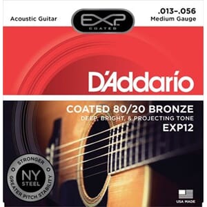 Daddario EXP12 Bronze 80/20 Coated (013-056)