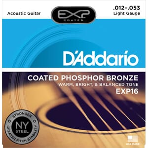 Daddario EXP16 Bronze 80/20 Coated (012-053)