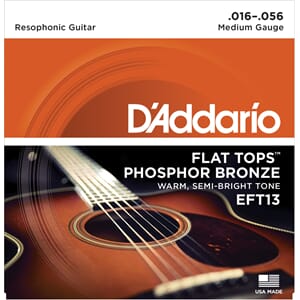 D`addario EFT13 Phos. Bronze Flat top (016-056
