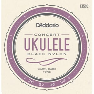 Daddario Ukulele EJ53C Hawaii Concert Ukulele Strenger