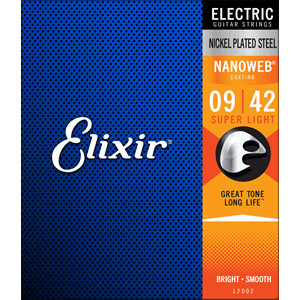 Elixir Nanoweb Electric gitarstrenger  09/042
