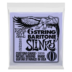 Ernie Ball 13-72  Baritone 6-str