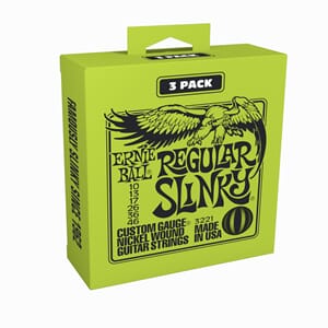 Ernie ball EB-3221 Regular Slinky 10-46 3 pack