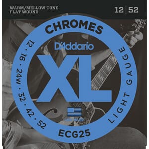 Daddario ECG25 12-52 Chromes