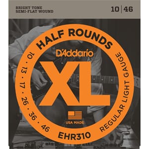 Daddario EHR310 Half Round 010-046
