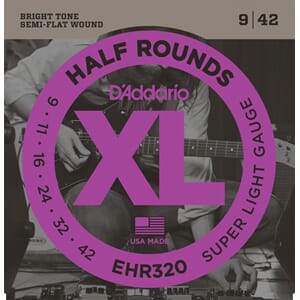 Daddario EHR320 Half Round 009-039