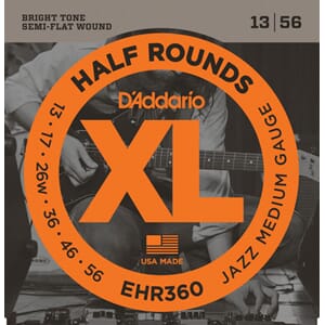 Daddario EHR360 Half Round 13-56