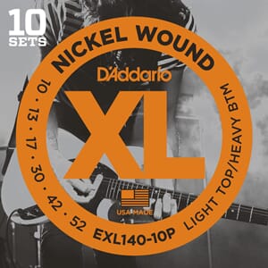 D`addario EXL140-10P 10-52 (10pk)