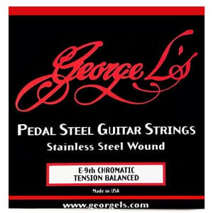 George L's E9th Tension Balanced steel guitar strings