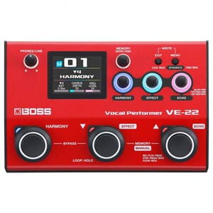 Boss VE-22 twin pedal vocal processor