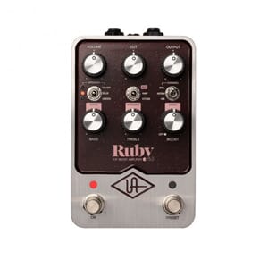 Universal Audio RUBY `63 Top Boost Amplifier Pedal