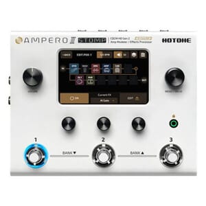 Hotone Ampero MP-300 Stomp 2 Multieffekt pedalboard