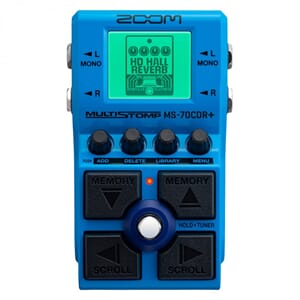 Zoom MS-70CDR+Multistomp for guitar