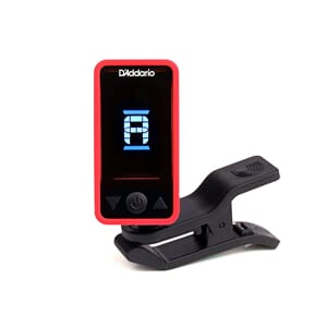 D'Addario PW-CT-17RD Eclipse Chromatic Clip-On Tuner Red