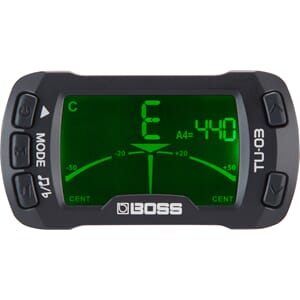 BOSS TU-03 clip on tuner