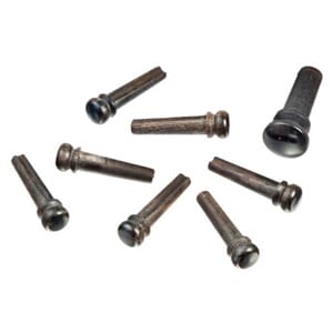 Daddario End/Bridge Pins (1+7) Ebony
